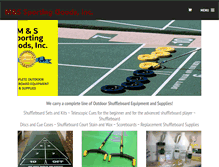 Tablet Screenshot of msshuffleboard.com